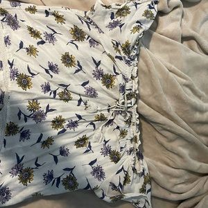 Flowy off the Shoulder Floral Top